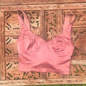 Urban Outfitters Pink Crop Top